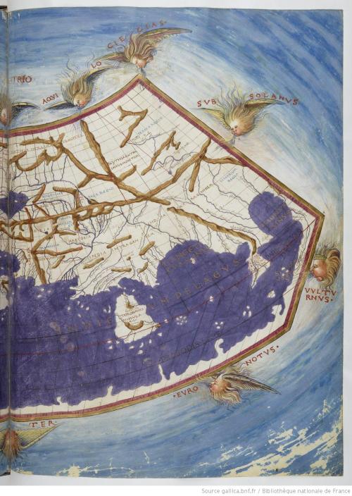 booksnbuildings: The Geography of Ptolemy, in an extraordinarily rich and lavish Florentine edition,