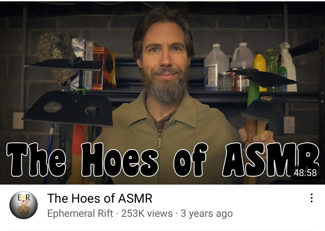 weaver-z:weaver-z:I’m only subscribed to one asmr channel on Youtube because no one else is on this guy’s level even remotelyThey need to give this man an award that doesn’t exist