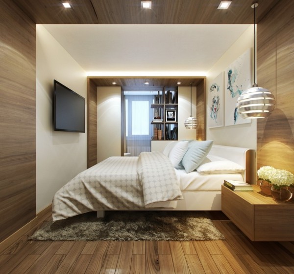homedesigning:  (via Small Bedrooms Use Space in a Big Way)