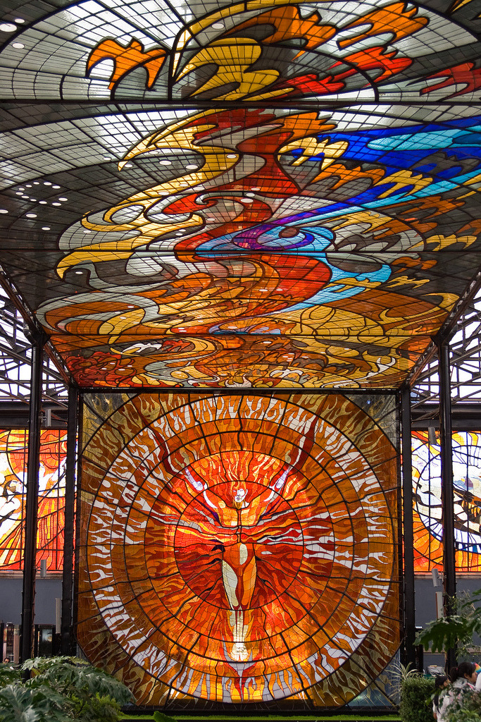 fer1972:Cosmovitral: The Stained Glass Botanical Garden in Toluca, Mexico