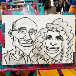 Today is the Black Market! Get a caricature,