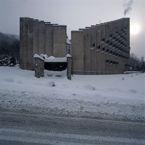 Rosomak hotel, Ustron Rownica, Poland, 2005. © Nicolas Grospierre