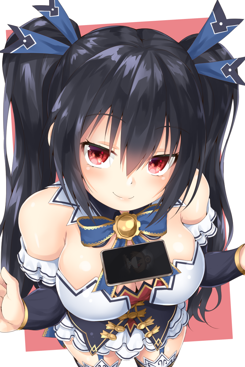 karioceananime: Noire Selfie by  oekakizuki  