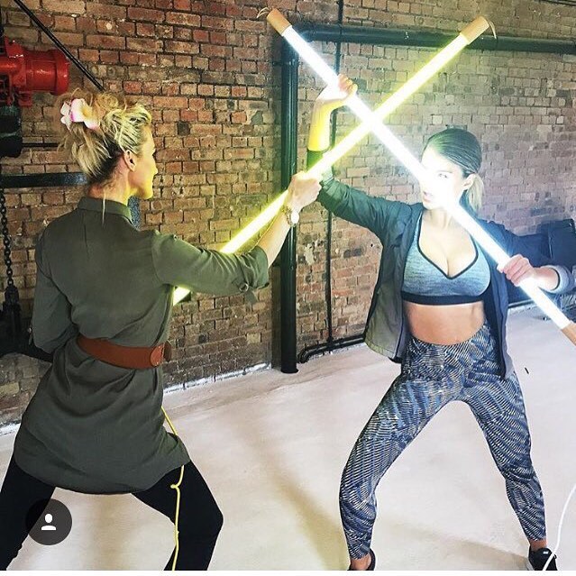 Day 2 of #JEDI fighter warrioring with @traindecibel @monkeymischief947 👌#maytheforcebewithyou