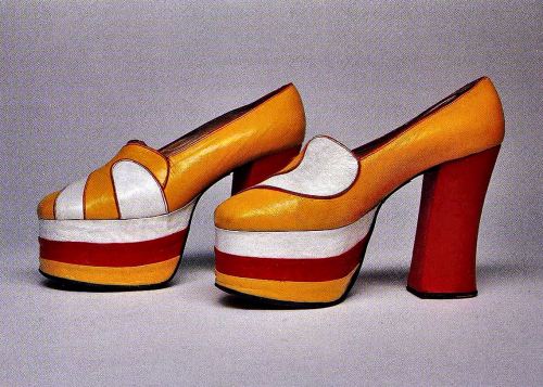 danismm: Platform shoes by Greca, 1971.