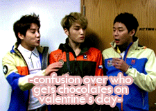 interstellar-gods:  JYJ being JYJ for Valentine’s day 
