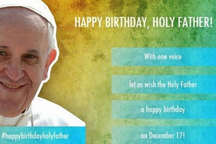 iheartbeingacatholic:  Happy 77th birthday,  Pope Francis