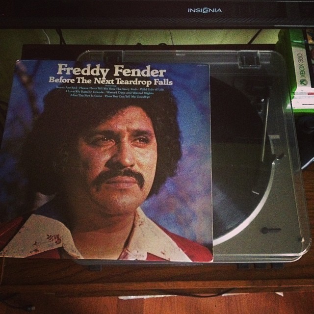 Spinning now #freddyfender