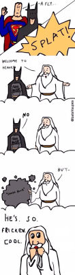 srsfunny:  Batman Goes To Heavenhttp://srsfunny.tumblr.com/ 