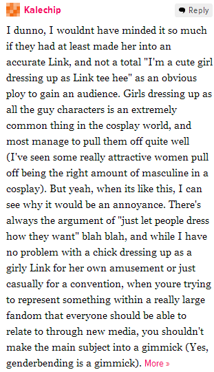 tampontears:  Sexist nerds on Kotaku react to Lindsey Stirling portraying link in
