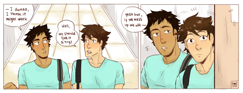 aymmichurros:  aHH this took forever! i’m still trying to study their personalities though. Anyways i really like hanamaki/matsukawa ¯\_(ツ)_/¯ there might be a second part… 