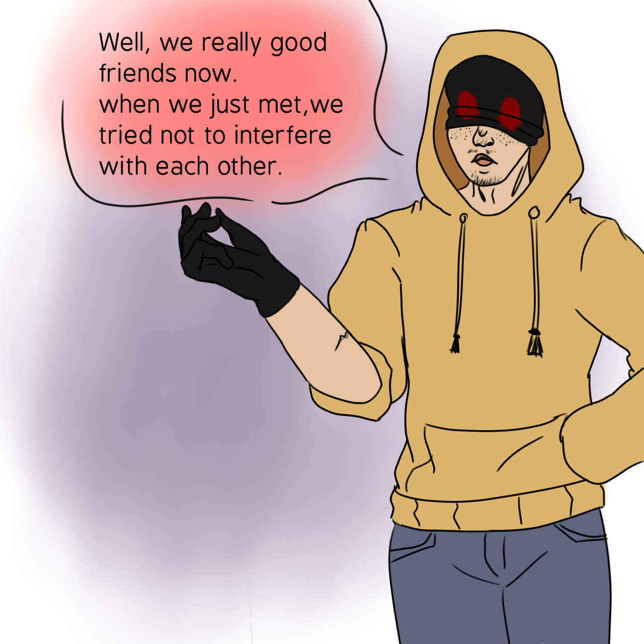Tim Masky MH/creepypasta — Hey Hoodie, how was your with Masky?