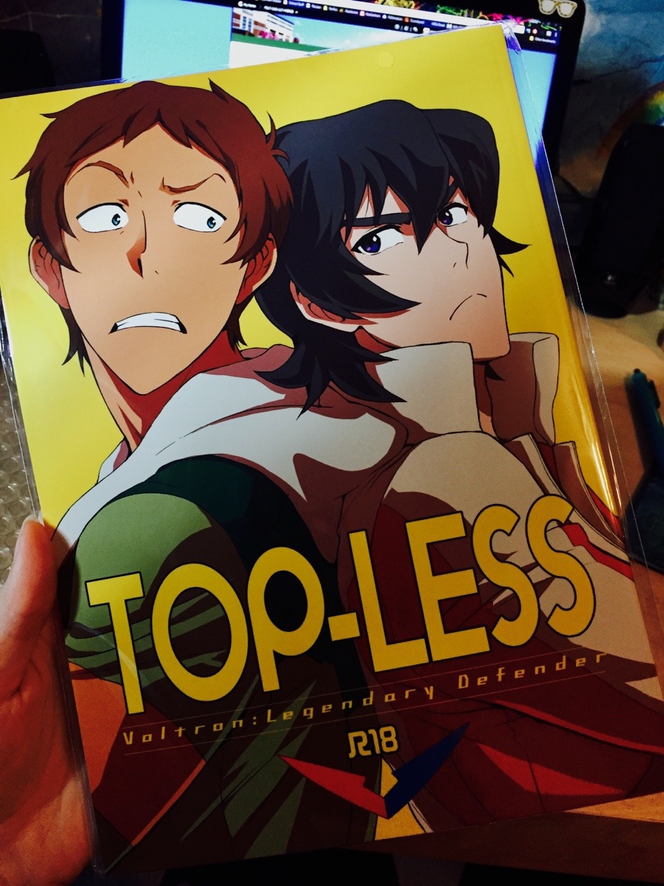 ଘ(੭ˊᵕˋ)੭ — My klance porn doujinshi from @x-unky-x finally...