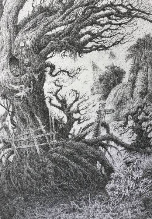 gothicpunk:Blanche’s complete Voodoo Forest, Part 2/6