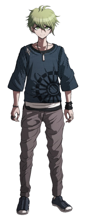 mawgito:  fullbody sprites for the characters that today’s ndrv3 trailer focused on, courtesy of <the official dr twitter>. also I made them transparent. <fullsize here> 
