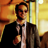 daredeevil:  matt murdock + smiles/laughs  requested by lordstark