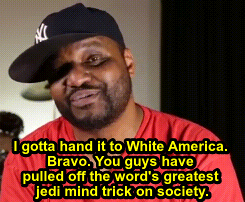 black-geek-supremacy:  wild-adebisi-hash-wreaths:  thugilly:  Aries Spears on VladTV (source)  Been saying this for years now  ^Right!!!!!!!!!! 