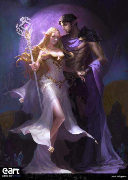 cyrail:  The Perfect Couple by FenghuaArt Featured on Cyrail: Inspiring artworks that make your day better