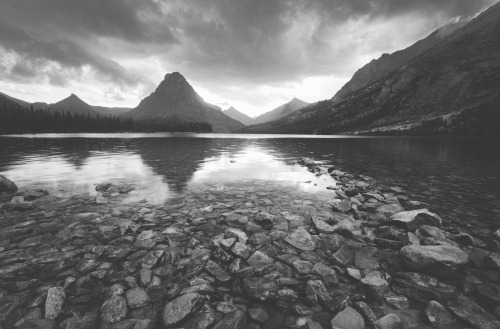 aarondav1s:Black and white edits from Glacier National Park