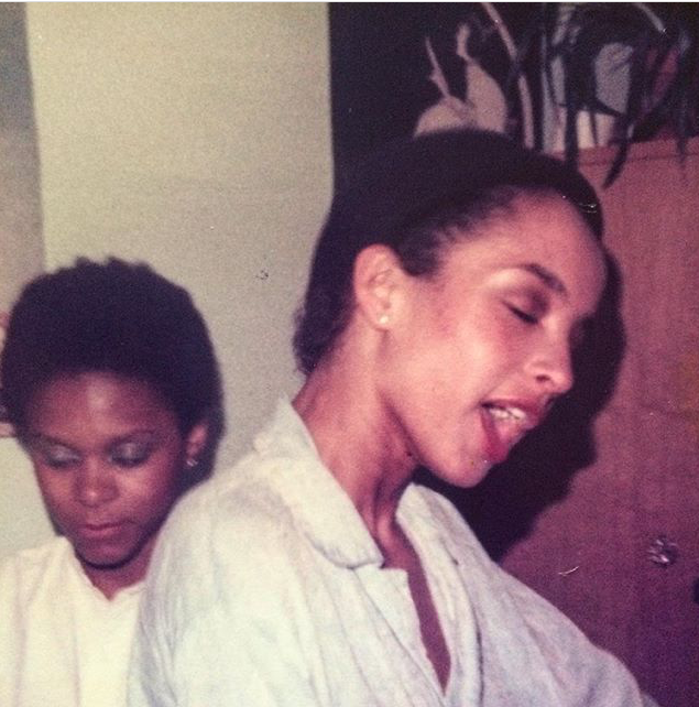 sade-adu:  Sade at a slumber party with friends in 1977