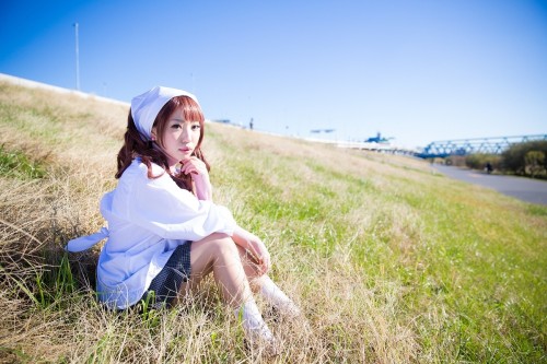 cosplaygirl:  アサガヲBlog : 【コミケ87　コスプレROM】　３日目東I-14a サークル『白雪の塊』 白雪なお