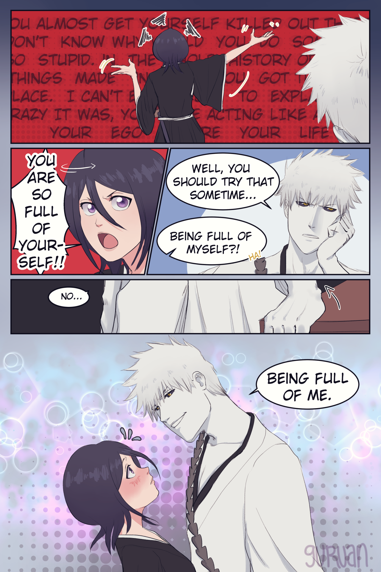 Ichigo x rukia comic