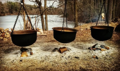 &ldquo;Smells like Springtime&hellip;&rdquo; Wood smoke and steam from the maple sap boiling in open