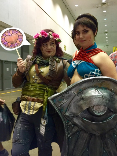 hustleandbustlecosplay:lelianasherald:horticulturalcephalopod:some dragon age cuties from comikaze t