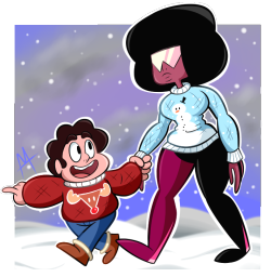 alemexx:  I know it’s not December yet, but i just thought they look nice in sweaters, plus i wanted to make a SU related pic in like forever, and i’m thinking of making more.