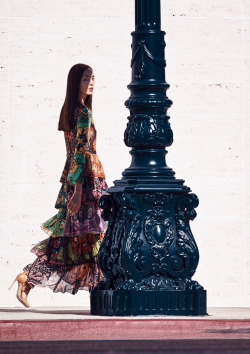 allaboutvalentino:   Fei Fei Sun wearing Valentino | Photography by Nathaniel Goldberg | For Vogue Magazine China | March 2015     