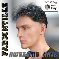 Awesome  Hair Was Made Especially For Genesis 3 Male And Michael 7 With Colors  And