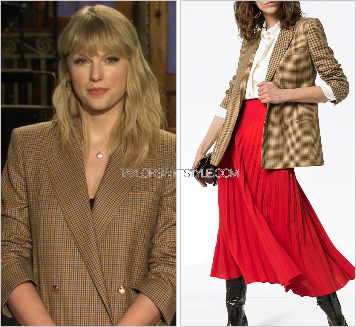 Taylor Swift Saturday Night Live Promo October 4, 2019 – Star Style