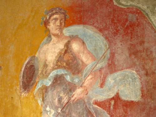 myancientworld: Pompeian Fresco 