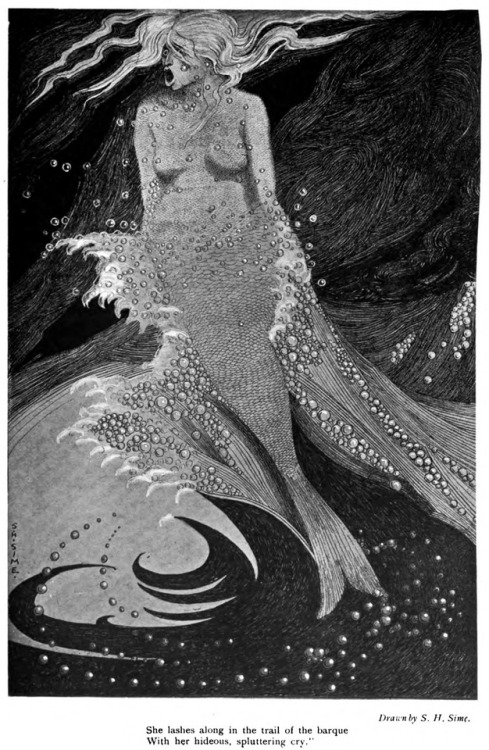 Sidney Herbert Sime (1865-1941), ‘She…’, “The English Illustrated Magazine&