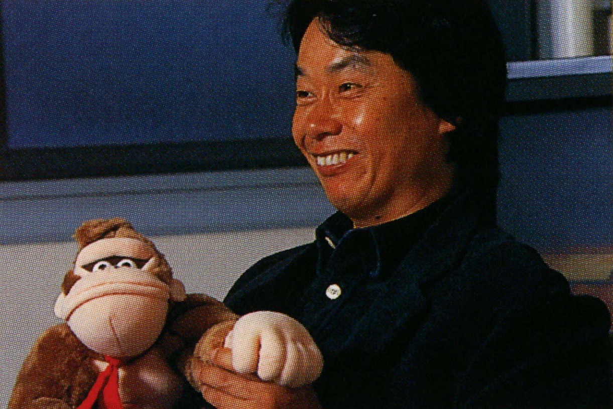 Miyamoto came up with 'Donkey Kong' ideas in the bathtub