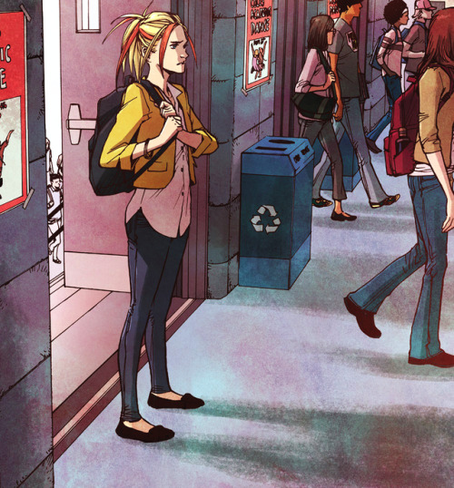 jlassijlali: Ms. Marvel #17 Why is it so hard to be kind? why does being nice feel so..Embarrasing? 