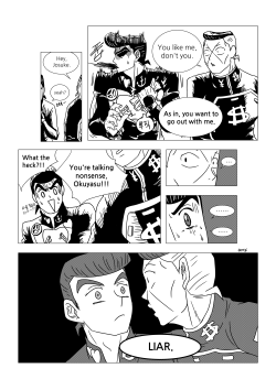 octis:  Drawn for Okuyasu X Josuke day on twitter :)))))))) 