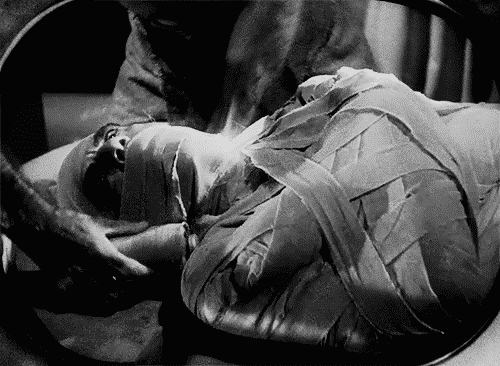 thebondageboss:  From The Mummy. I believe this film was a very early influence on
