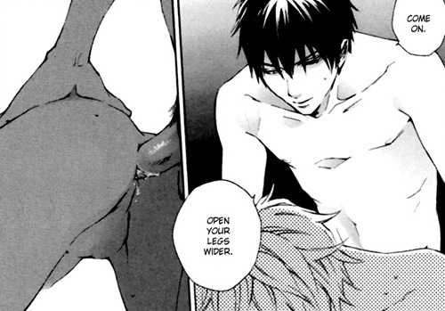 Edi's reading yaoi