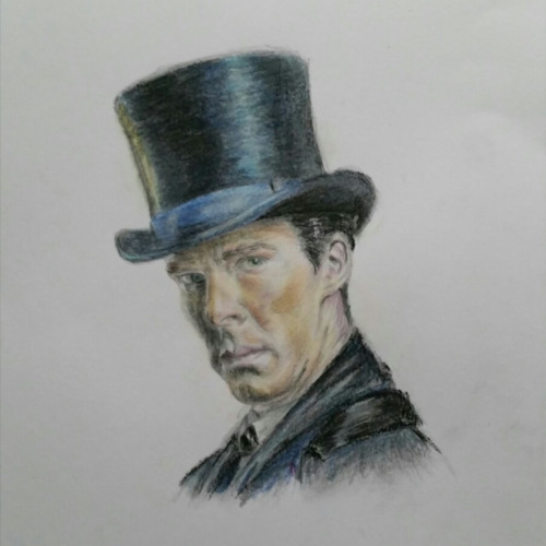 vanimelda4:  And because I like organising my drawings in collections: Victorian Holmes and Watsons 