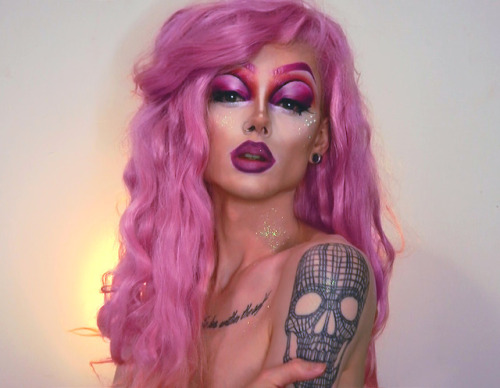 my monique heart look from the mermaid runway,if you like it you can check out the tutorial HERE:&nb
