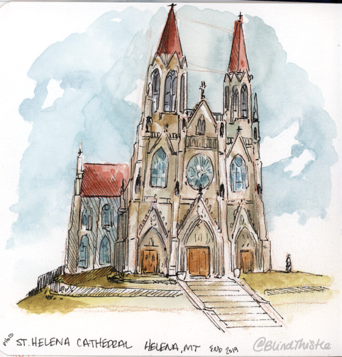 The St. Helena Cathedral in Helena Montana has a lot of significance. Not just religiously but also 
