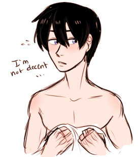 the-aisu-overlord replied to your post:  a poor attempt at mako unu  a request for haru   haruka