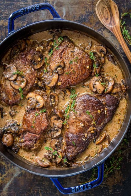 foodffs: Filet Mignon Recipe in Mushroom Sauce (VIDEO) Really nice recipes. Every hour. Show me what