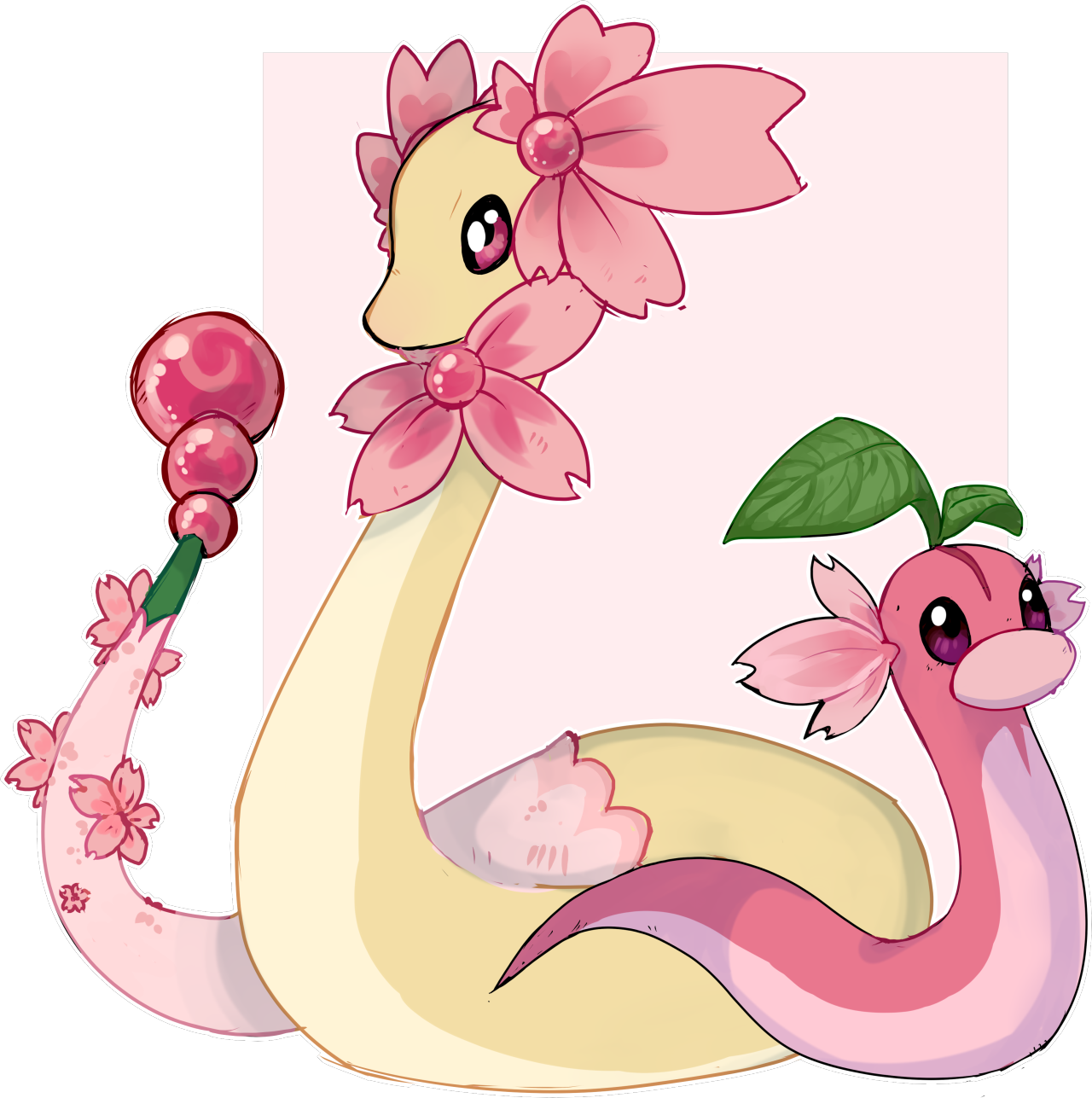 mxdeer:                                     Cherrim and Dratini