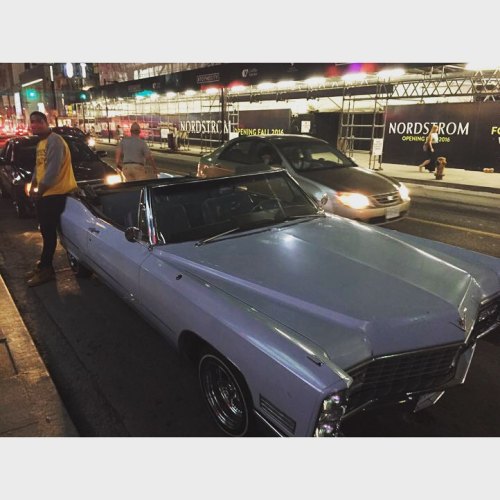 Roxy #Classic #Cadillac #Convertible #YongeStreet #Downtown #Toronto #Coolin @showkasecreative @donv