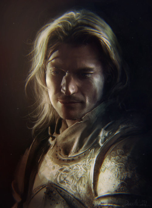 Jaime by Ania Mitura. Nikolaj Coster-Waldau as Jaime Lannister , Game of Thrones fanart Character &c