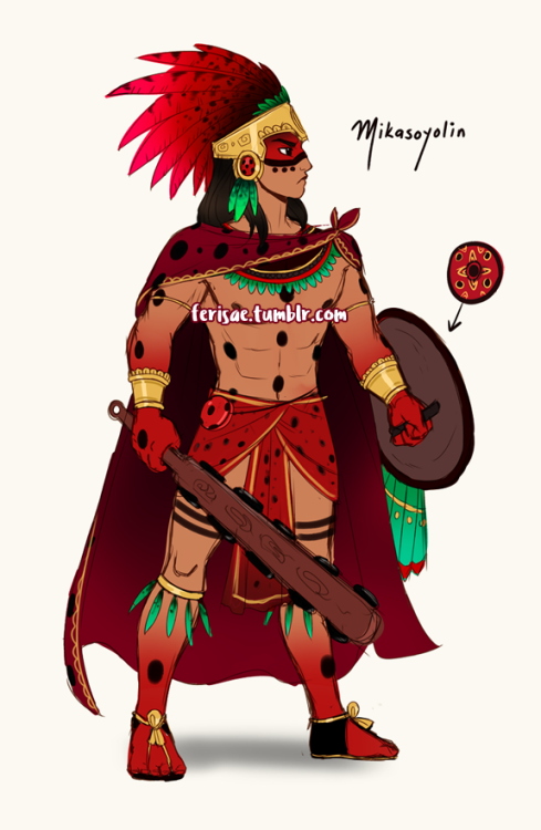 ferisae:  Here you go, as promised. Mistontli, the Aztec/Mexica black cat.  (Though she was cre