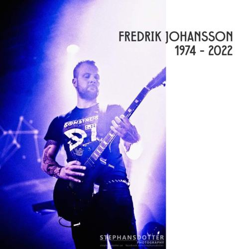 melodicdeathmetal:Dark Tranquillity Guitarist Fredrik Johansson Dies A moment of silence for one of