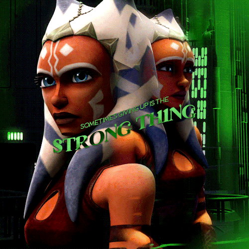 DISASTER LINEAGE APPRECIATION WEEKDay 1: Favorite Member → Ahsoka TanoIt&rsquo;s Time to Go by Taylo
